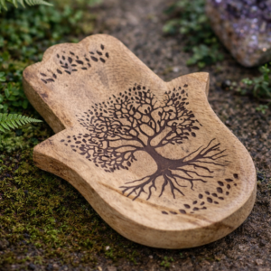 Bandeja decorativa Mano Árbol de la Vida