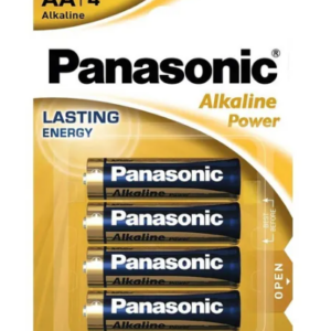 🔋 Pilas Alcalinas Panasonic AA (LR06) – Pack de 4