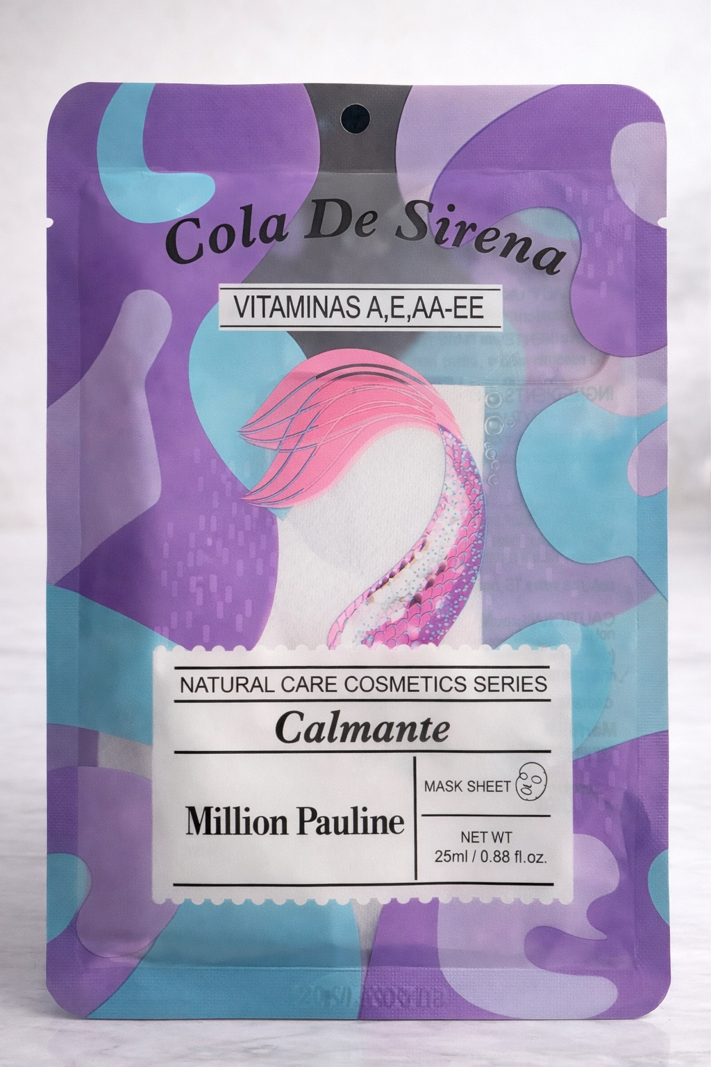 🧜♀️ Mascarilla Facial Calmante Cola de Sirena