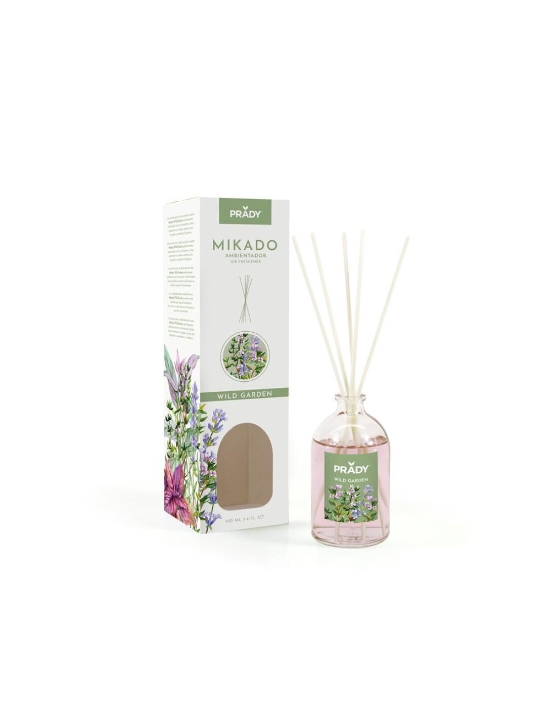 Ambientador Mikado Wild Garden – Fragancia floral natural y fresca