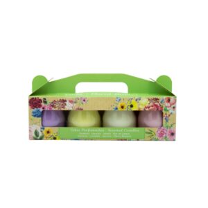 Set de Velas Perfumadas Florales – 4 aromas