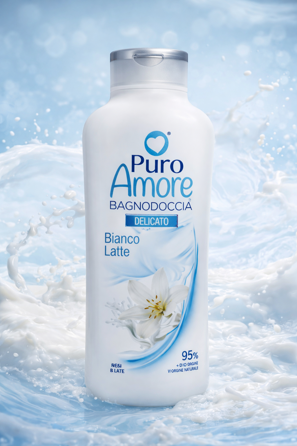 Gel de ducha Puro Amore Bianco Latte 🩵 650ml