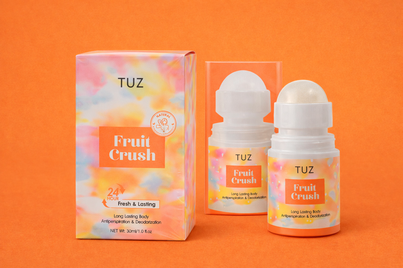 Desodorante roll-on TUZ Fruit Crush – Frescura 24h