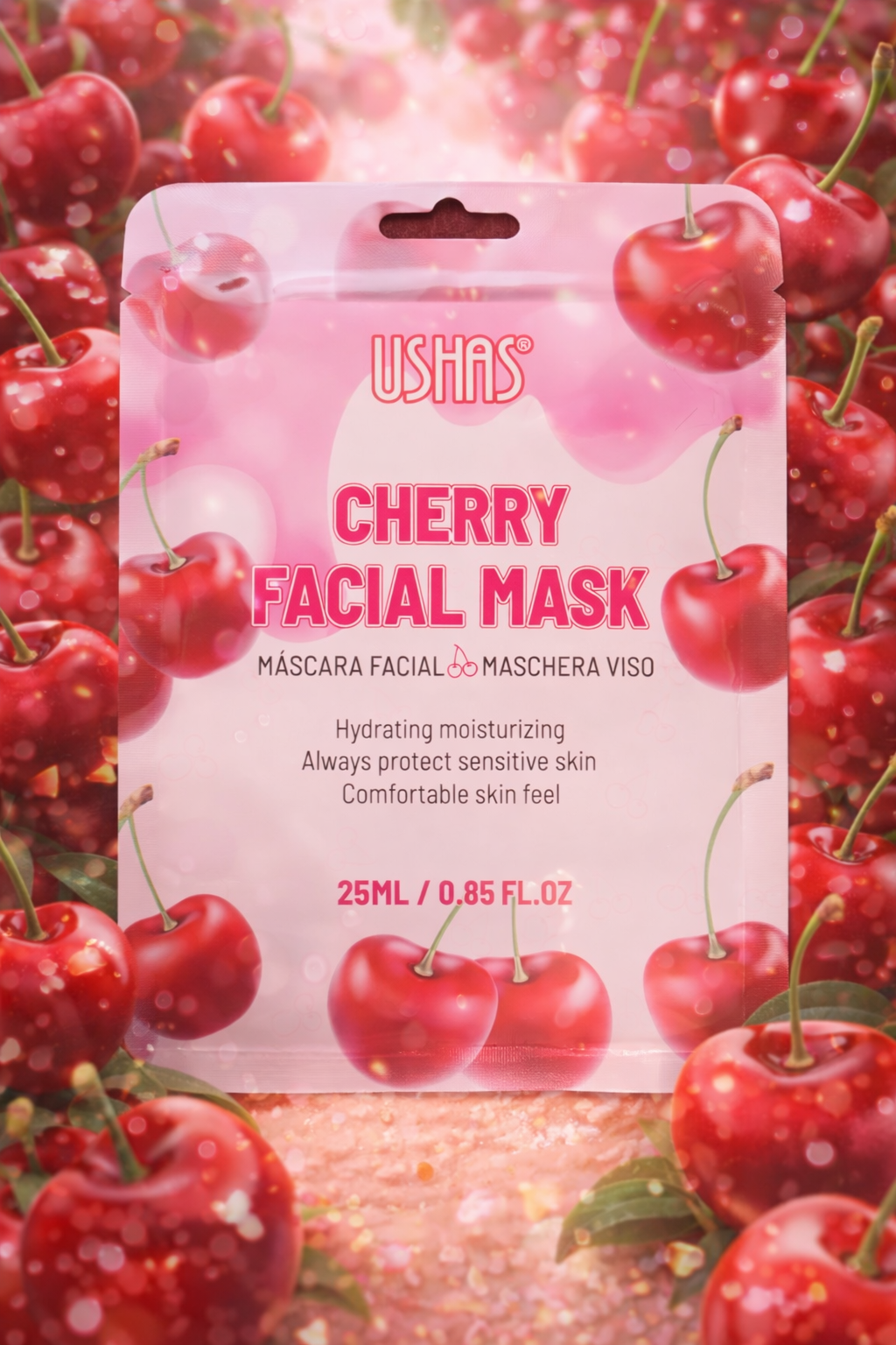 🍒 Mascarilla Facial de Cereza Hidratante