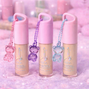 Corrector Líquido Yara Rosa con Llavero 🧸✨
