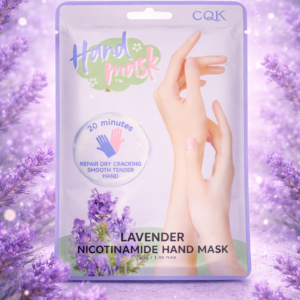 Mascarilla de manos con niacinamida y lavanda 🌿💜