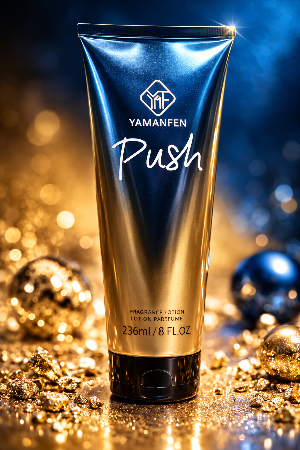 Crema corporal perfumada Push 236 ml