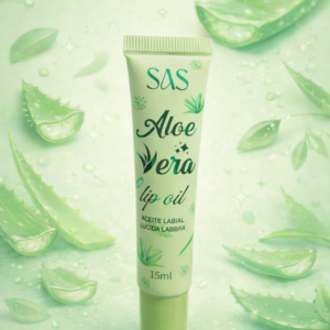 Aceite Labial Aloe Vera Hidratante – Lip Oil Natural 15 ml