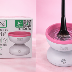 Limpiador eléctrico de brochas de maquillaje 360°