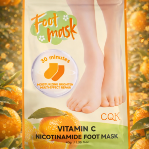 Mascarilla exfoliante para pies con Vitamina C 🍊 y Nicotinamida