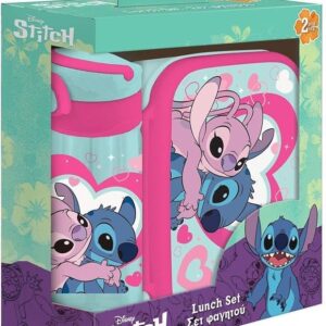 Set de Almuerzo Disney Stitch – Botella + Fiambrera