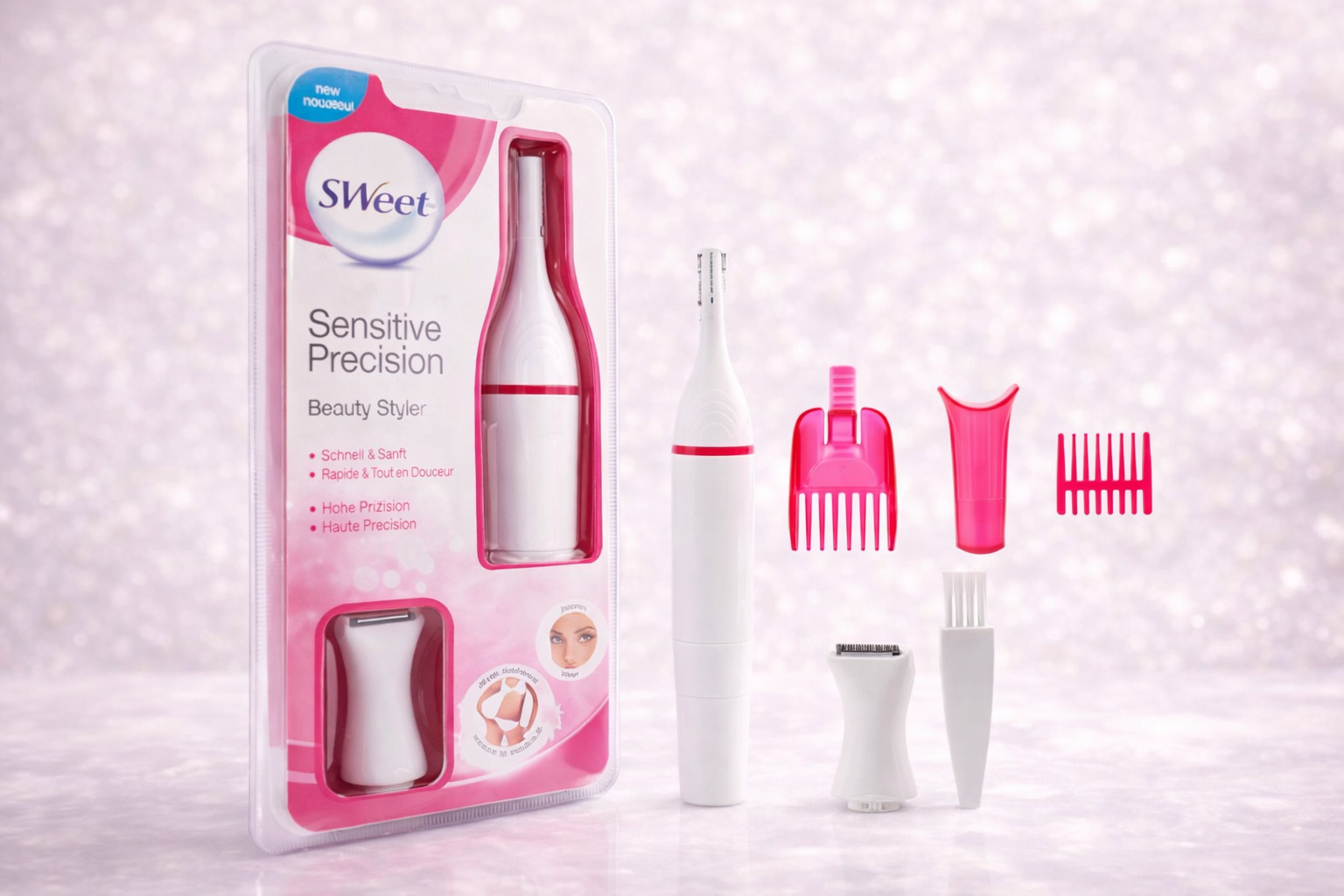 Depiladora Facial y Corporal Mujer Sweet Sensitive Precision