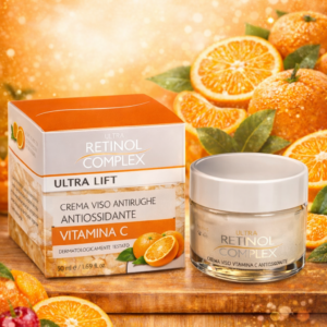 🍊✨ Crema Facial Antiedad con Vitamina C