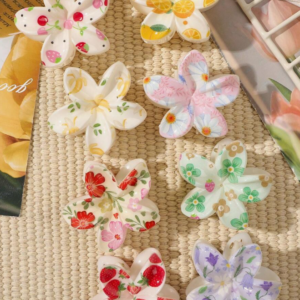 Pack 8 mini pinzas para el pelo