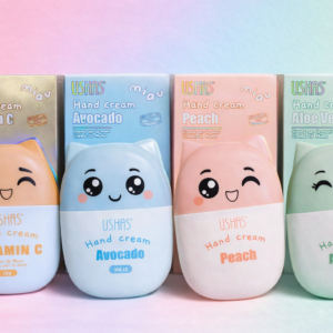 🐱✨ Crema de Manos USHAS – Colección Kawaii Miau ✨🐱
