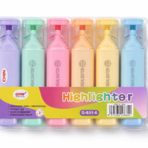 Pack 6 Subrayadores Pastel ✨ Colores Suaves