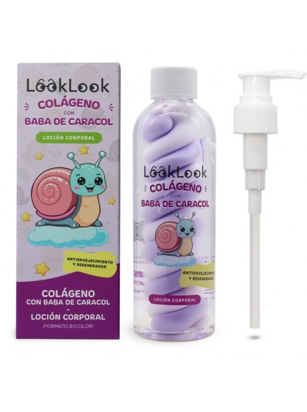 🐌 Loción Corporal Baba de Caracol LookLook (200 ml)