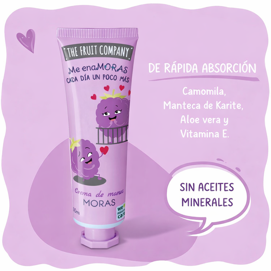 🍇 Crema de Manos Mora – The Fruit Company 💜 - Imagen 2