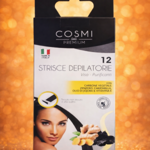 ad832c78-1c35-417e-82ef-4453e4de3aab COSMI Strisce Depilatorie Viso – Pelli Normali (Carbone Vegetale)