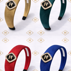 Diadema elegante inspiración Hermès