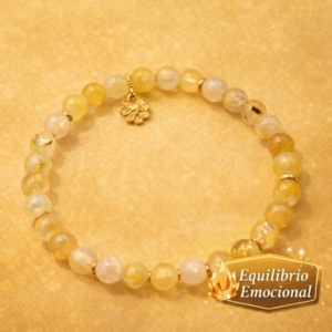 🌟 Pulsera Ágata – Claridad y Equilibrio