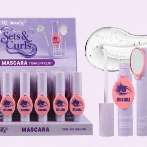 Máscara transparente Sets & Curls con espejo integrado
