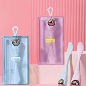 Masajeador contorno de ojos con bola metálica