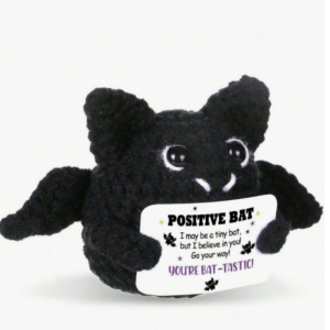 Peluche Murciélago “Positive Bat” 🦇✨