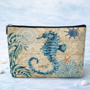 Neceser Caballito de Mar | Estuche de Maquillaje Marino Elegante
