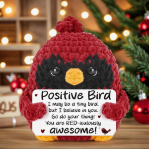 Peluche Pájaro “Positive Bird” 🐦✨
