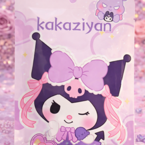 c79f397e-748c-4a20-8726-f56a12623aa8 Mascarilla facial Kuromi 💜 | Hidratante efecto glow