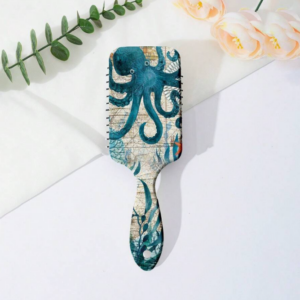 Cepillo de Pelo Pulpo | Diseño Marino Divertido