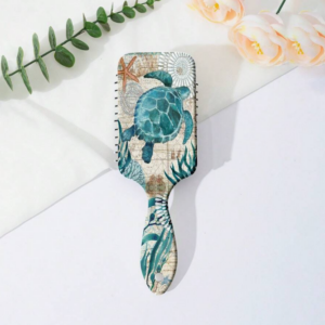 Cepillo de Pelo Tortuga Marina | Diseño Verano y Océano