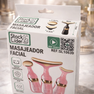 ✨ Masajeador Facial Eléctrico Color Negro