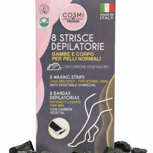 Bandas depilatorias con carbón vegetal COSMI Premium