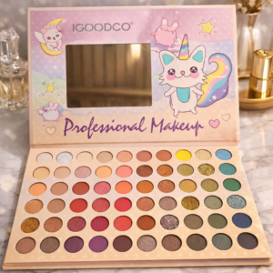 🦄 Paleta de Maquillaje Kawaii Catcornio – 60 Colores
