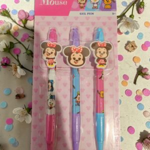 Set de 3 Bolígrafos Gel Minnie