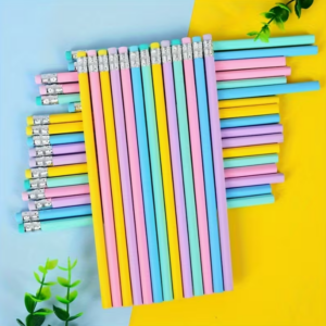 Pack 5 Lápices Pastel ✨ Colores Suaves para Estudio 🎨