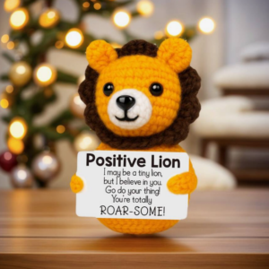 Peluche León “Positive Lion” 🦁✨