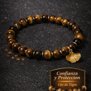 🐯Pulsera Ojo de Tigre – Confianza y Protección