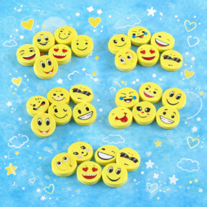 Pack 7 Gomas Emoji Divertidas 🤪