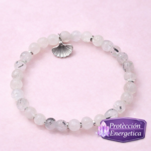 🌙 Bracelet Cuarzo Turmalina – Protección y equilibrio