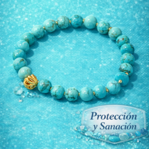 🩵Pulsera de Turquesa – Protección y Energía Positiva
