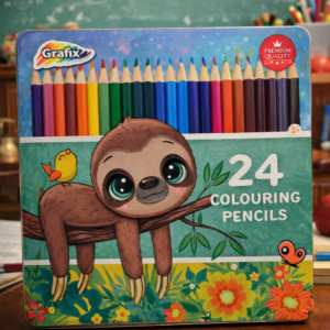 Lápices de colores 24 colores en caja metálica premium 🎨✨