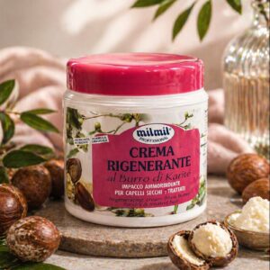 Crema Regenerante Capilar con Manteca de Karité Mil Mil 1000mg