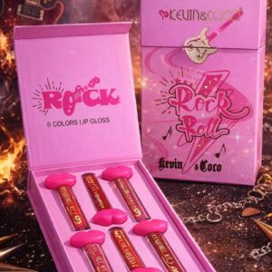 Set de 6 Lip Gloss Rock & Roll 💋✨