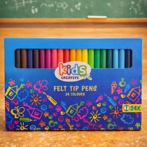 Rotuladores 24 colores – Pack creativo infantil 🎨