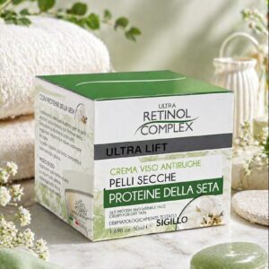Crema Facial Retinol Complex Ultra Lift con Proteínas de Seda