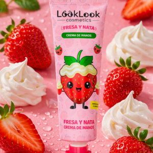 Crema de Manos Fresa y Nata 🍓– LookLook Cosmetics