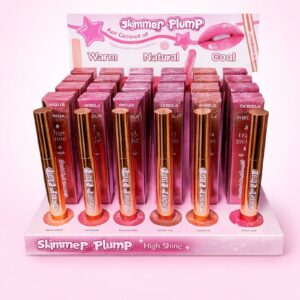 LipBalm Shimmer Plump con brillo ✨ con sistema push-up